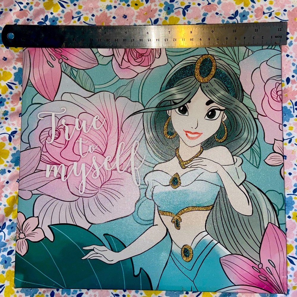 Disney princess jasmine wall decor